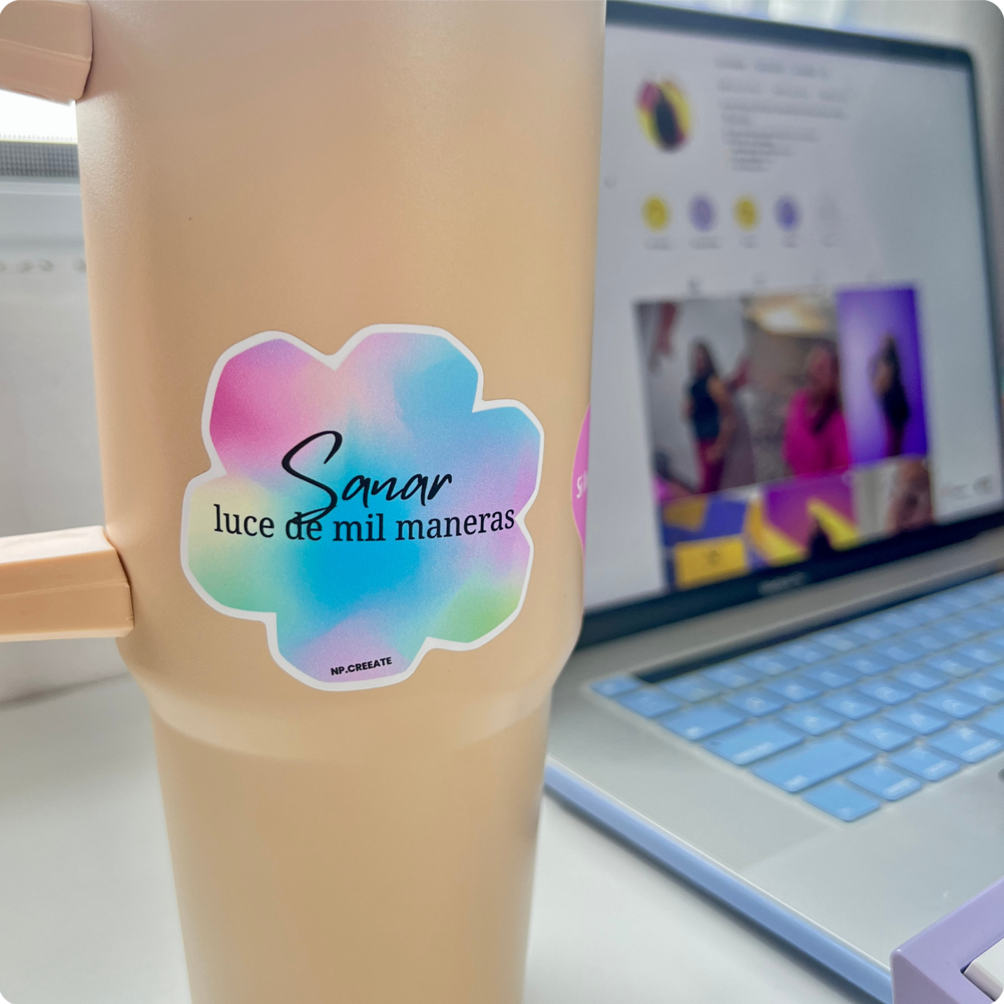 Sticker - Sanar luce de mil maneras