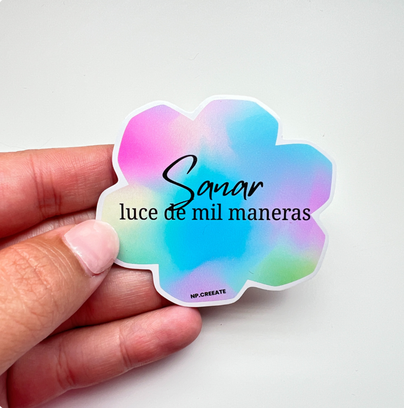 Sticker - Sanar luce de mil maneras