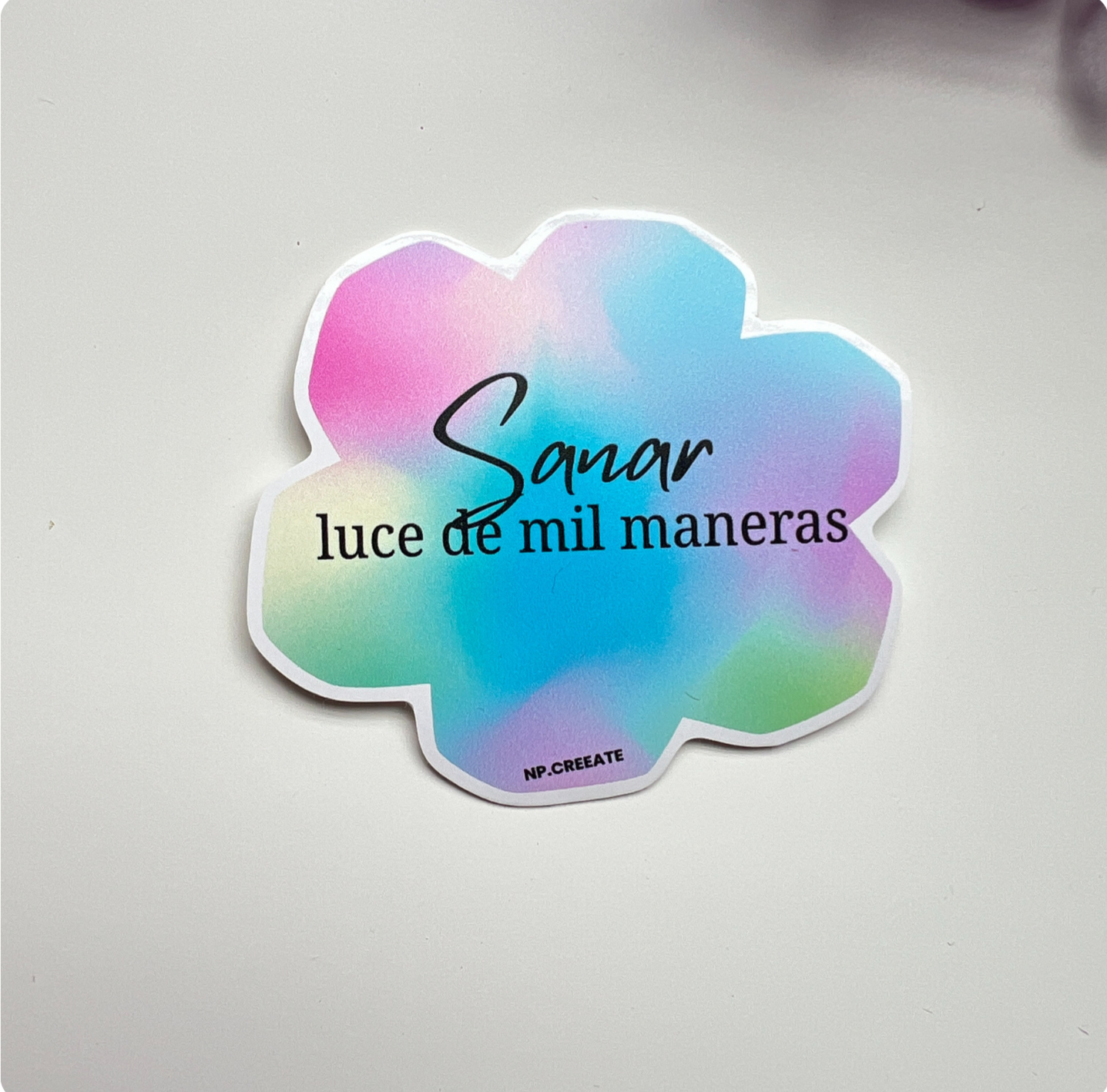Sticker - Sanar luce de mil maneras